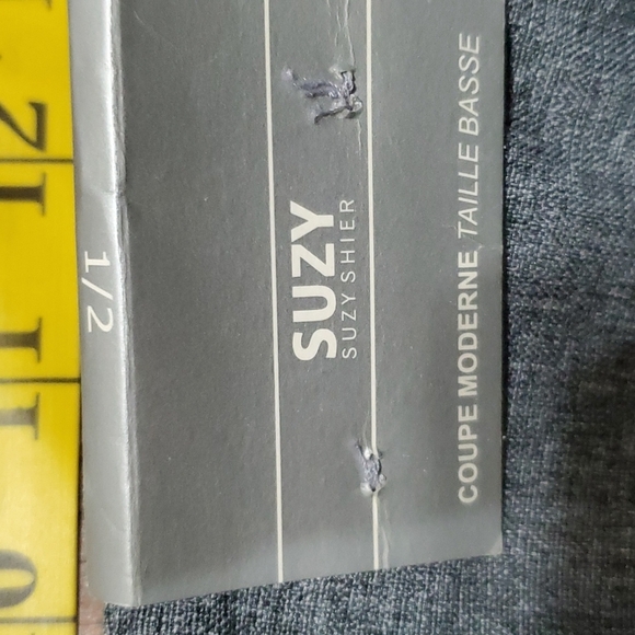 Suzy new with tags straight leg grey trouser pants - Picture 6 of 11